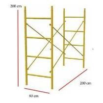 TSX H Frame Steel Scaffolding With Galvanized Cross Brace