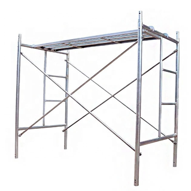 Tianjin TSX Design Galvanized Rolling Mobile Telescopic H Steel Frame Building Scaffolding