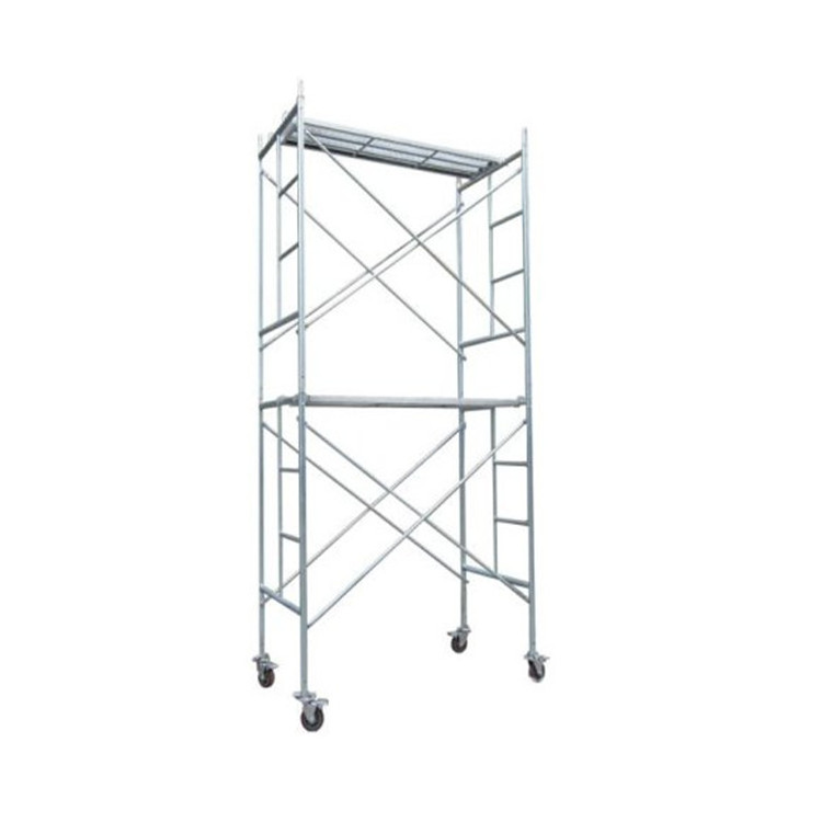 Material For Construction Ladder Galvanized Heavy Duty Climbing Ladder Frame Scaffolding