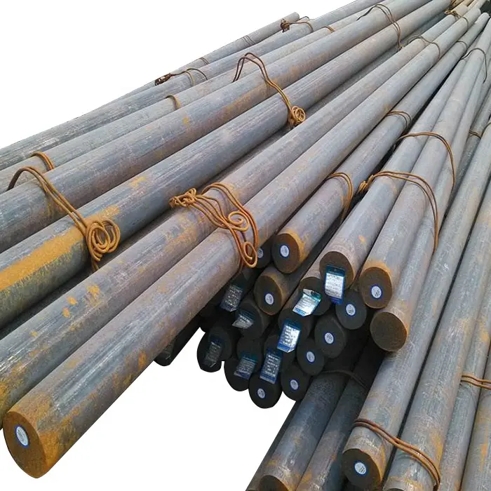 45# 35CrMo Q235 Q345 Alloy Round Flat Carbon Steel Bar Rod For Shaft Rebars Machinery