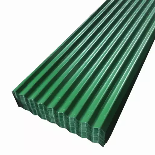 915T colour coated corrugated steel roofing sheet For Corrugated Metal Roofing from China