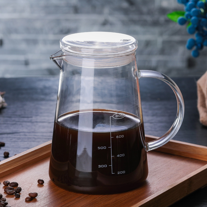 2019 Borosilicate Classic Glass Coffee Carafe Pot