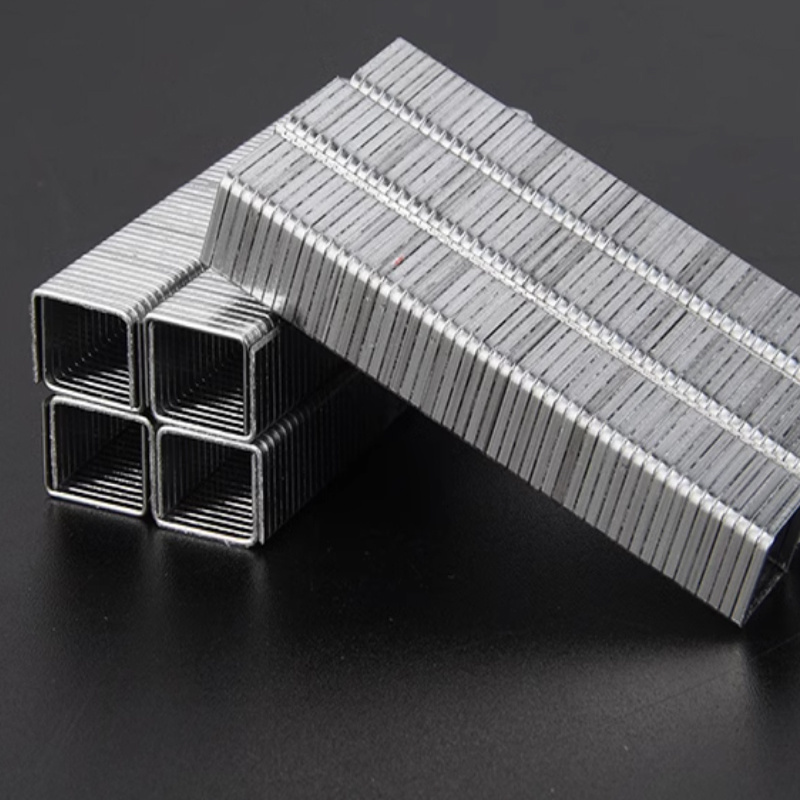 High quality 53 staple series 22ga pneumatic staple for pneumatic gun safety rust protection iron staple for furniture