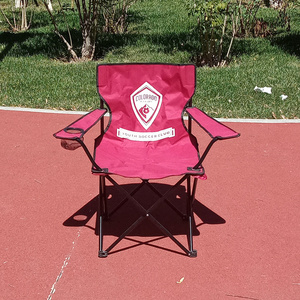 Outdoor Portable Folding soccer games fan chair camping beach chair