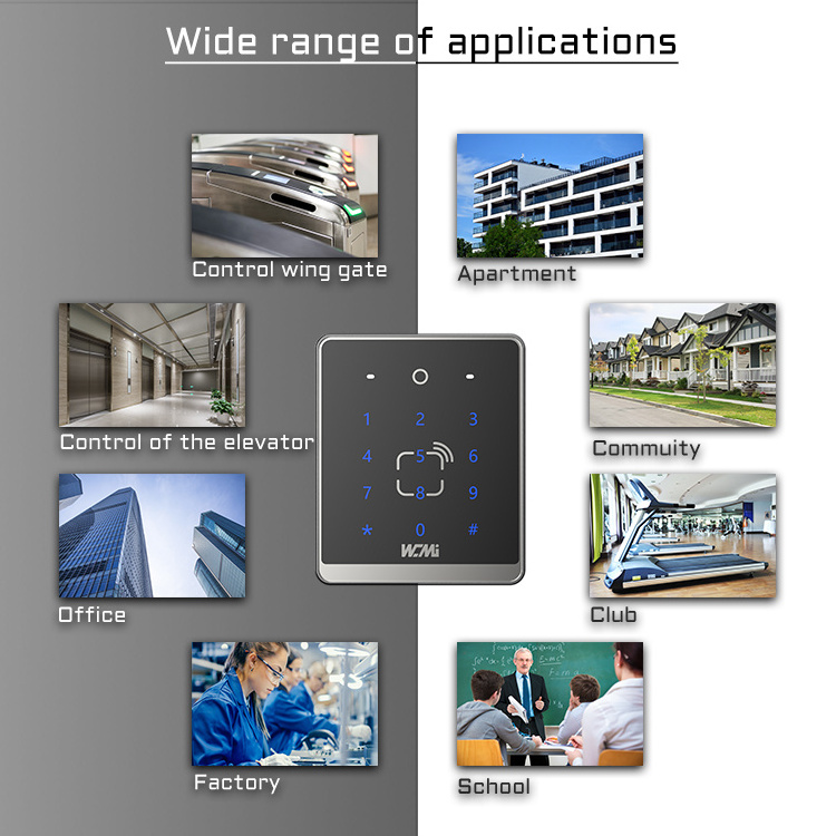 Barcode Scanner Card NFC QR Code Waterproof Barcode Scanner For Biometric Smart Door Access Control Systems & Products