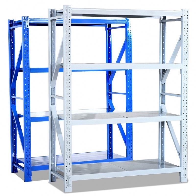 The latest light and medium duty warehouse industrial tire rack galvanized storage aluminum shelves in2023