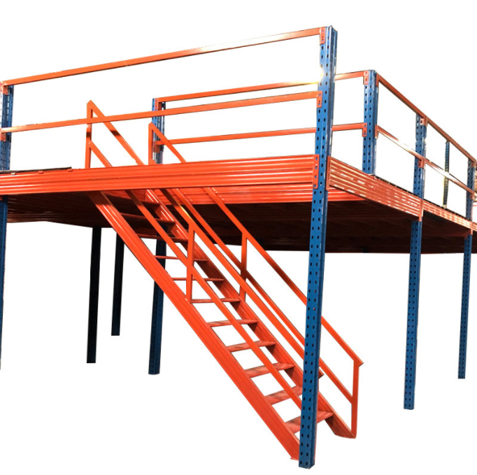 CE/ISO customizable industrial heavy duty shelving warehouse storage multi-layer combined mezzanine floor shelf