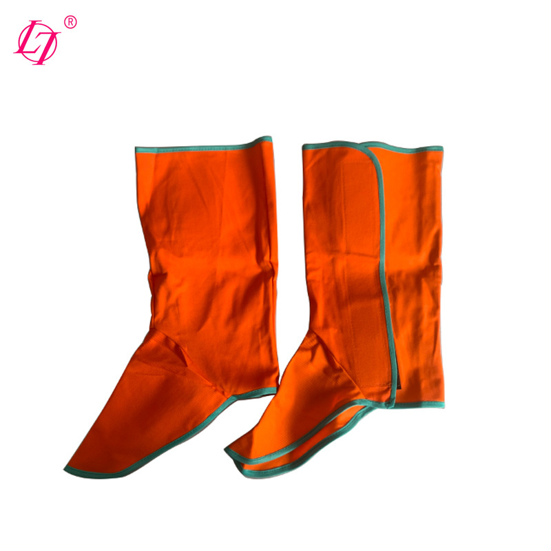 Fire heat resistant welding spats boot shoes covers for welder working protective foot from spark splash