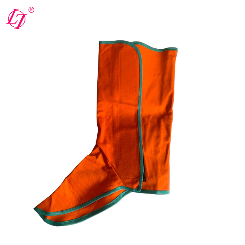 Fire heat resistant welding spats boot shoes covers for welder working protective foot from spark splash