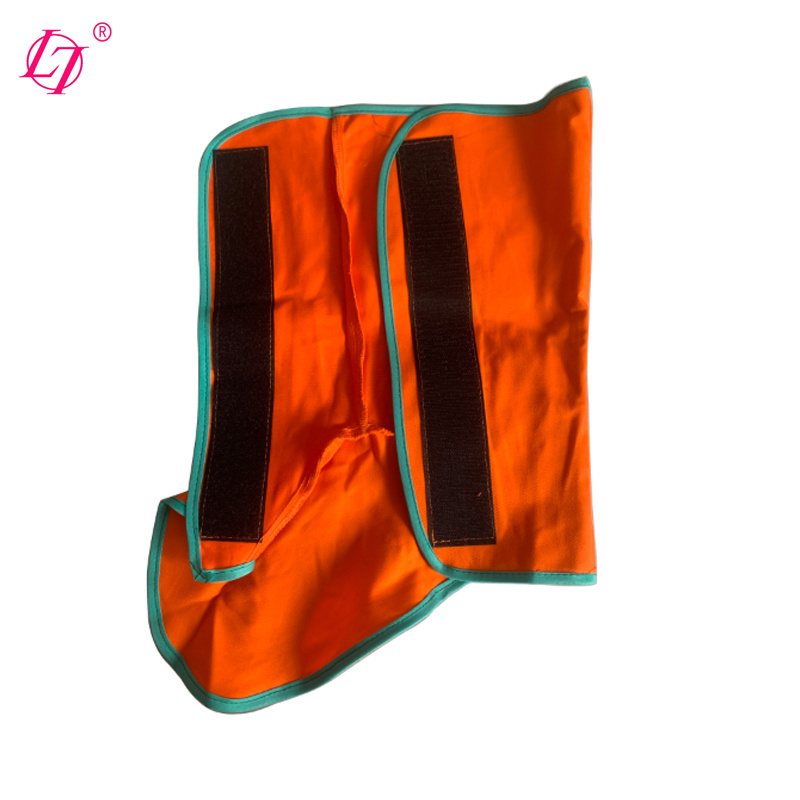 Fire heat resistant welding spats boot shoes covers for welder working protective foot from spark splash