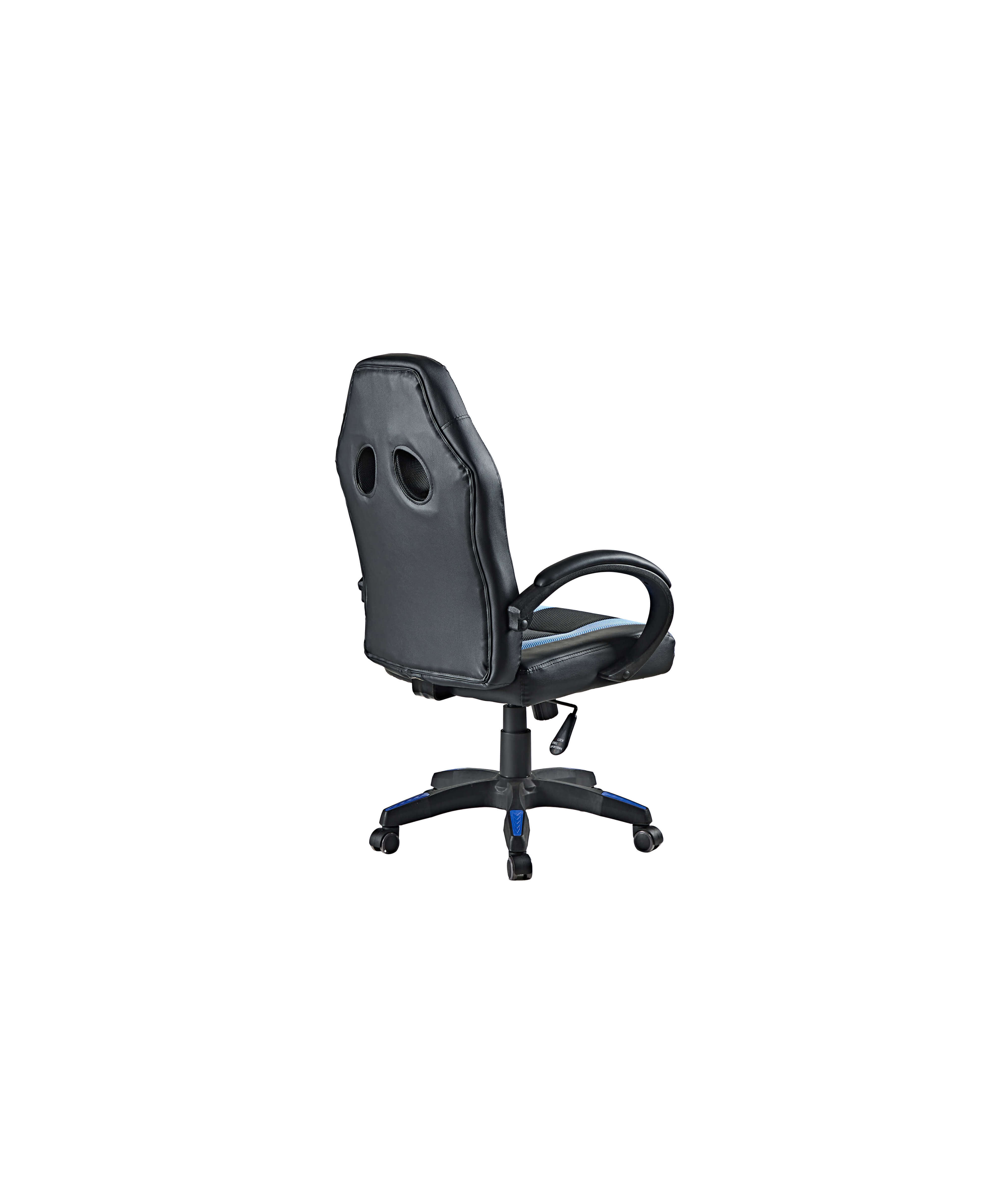 Game Chair Extra Wide Seat HQ Ergonomic Chef Chair E-Sport PC Chair with Mechanical Waist Support