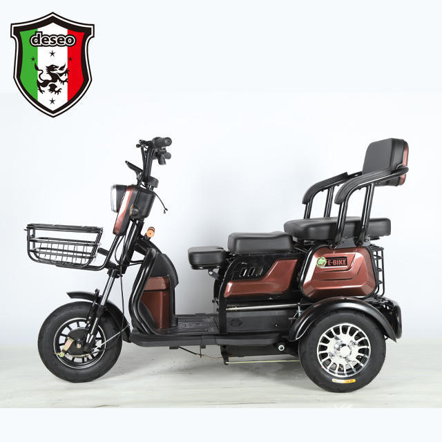 Wholesale high quality 3 wheel adults battery powered electric tricycles adultos three wheel electric tricycle