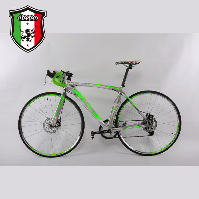 China Tianjin Road Bike Factory 700C Single Speed Road Bike Color Matching Adult Road Bike