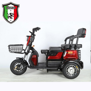 Wholesale high quality 3 wheel adults battery powered electric tricycles adultos three wheel electric tricycle