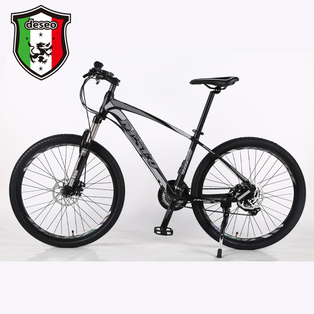 China Tianjin Mountain Bike Factory 26-inch 24-speed bicycle colorful luminous aluminum alloy mountain bike adult export