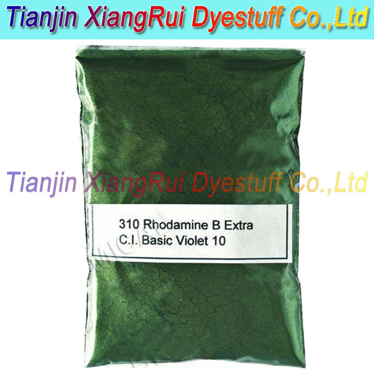 High Quality basic Dyes Textile and Leather Dye basic rhodamine B Bextra CAS 989-38-8  basic violet 10 Powder Paint