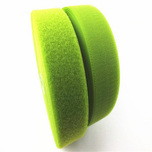 Wholesale Reusable Hook and Loop Tape Super Sticky Velcroes Tape Custom Size or Color Fastener Hook and Loop Fabric