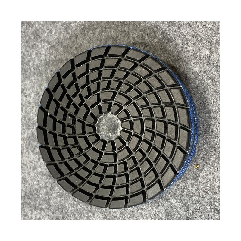 100mm Dry Diamond Polishing Pads 4 Inch for Granite Marble Concrete Stone Glass Dry Polishing