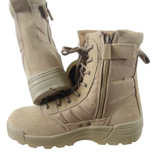 desert sude leather safety training tactical boots for men four seasons use