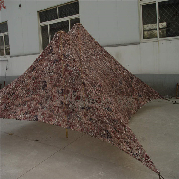 Desert digital flame retardent camouflage net MC hunting sunshade