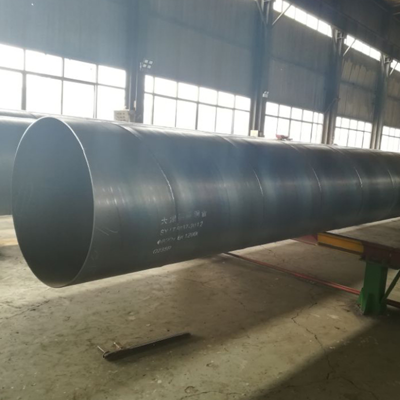 Large diameter 36 inch steel spiral corrugated culvert pipe