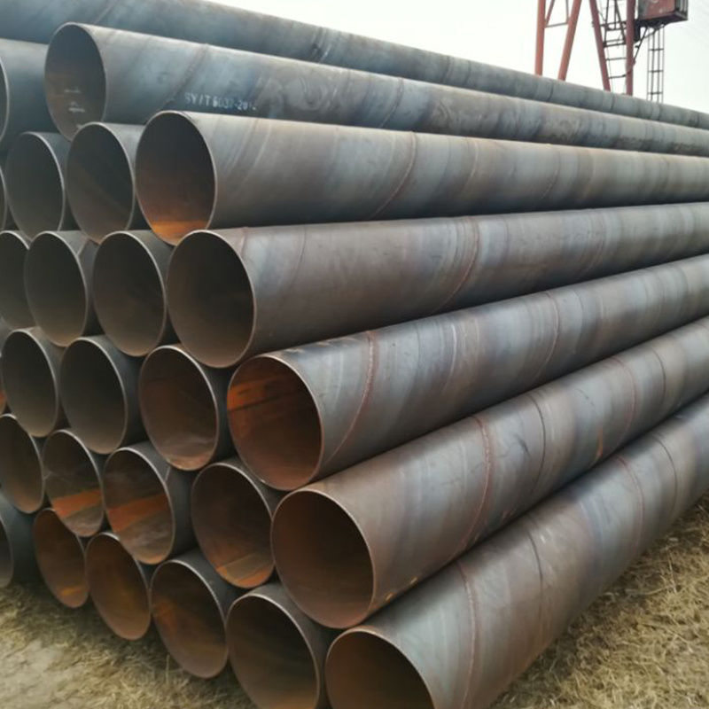 Large diameter 36 inch steel spiral corrugated culvert pipe