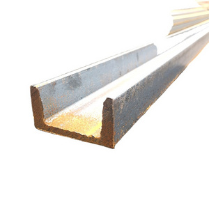 U Beam Steel Hot Dipped Galvanized Cold Rolled 304 316 Solar System Strut Slotted Stainless Steel C Channel