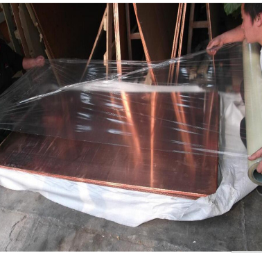 China factory red pure copper plate sheet price per kg for industry