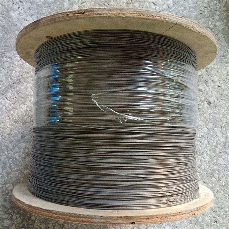 304 316 201 0.8mm 6X19S+Fc Safety Stainless Steel Wire Rope price per kg