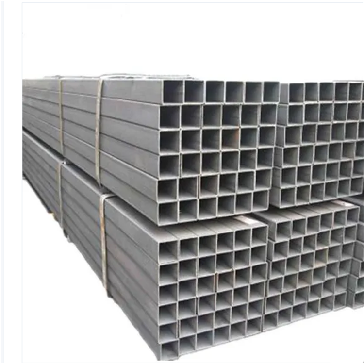 2x2inch  Galvanized Hollow Section 14 Gauge Tubing Tubular Iron Square Steel Pipes Tube For Shelter Structure