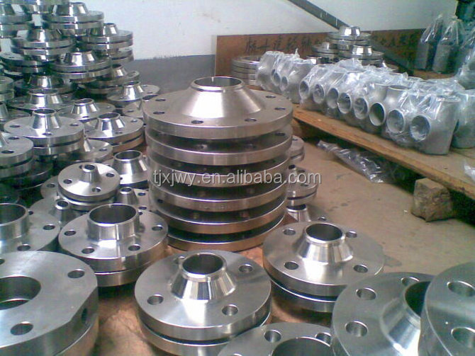 High tensile asme b16.5 stainless steel welded neck flange A182 F304  stainless steel pipe fittings price