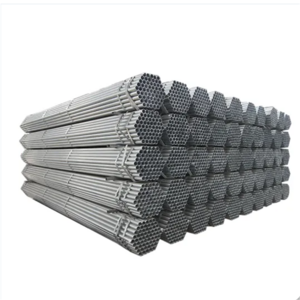 Size 1/2 3/4 1"2"1.5"INCH GI Pipe ERW Sch 40 80 6M Hot Dipped galvanized steel pipe tube