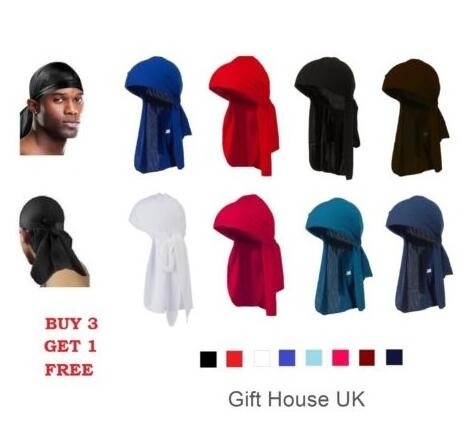 Bandana Du Rags Head Wrap Spandex King's Durag