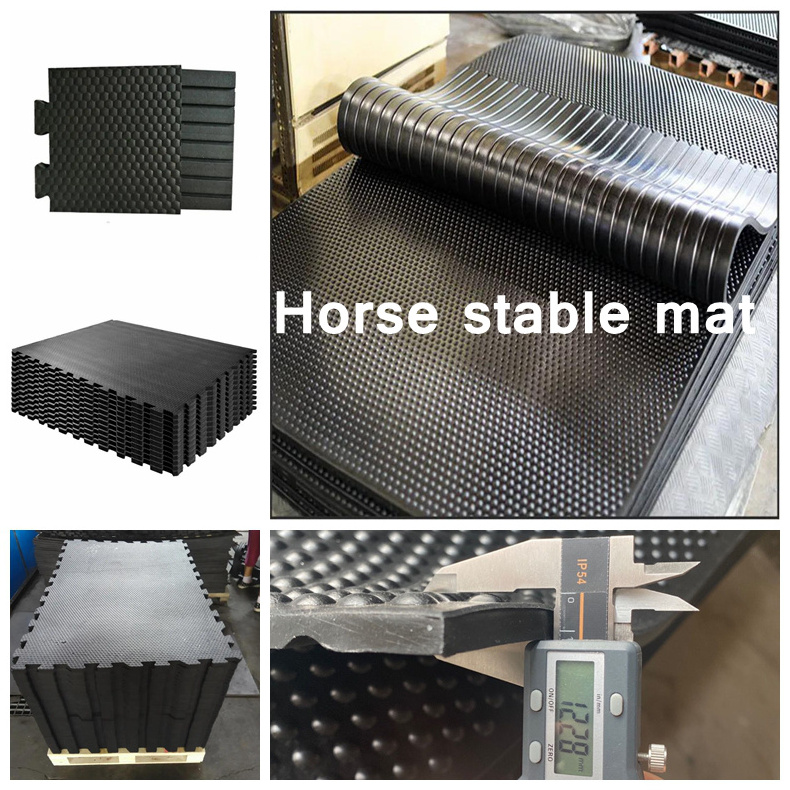 Hot sale livestock equipment agricultural rubber mat  for cows / horses / pigs  /cattle/ goats stall / stable/cubicle