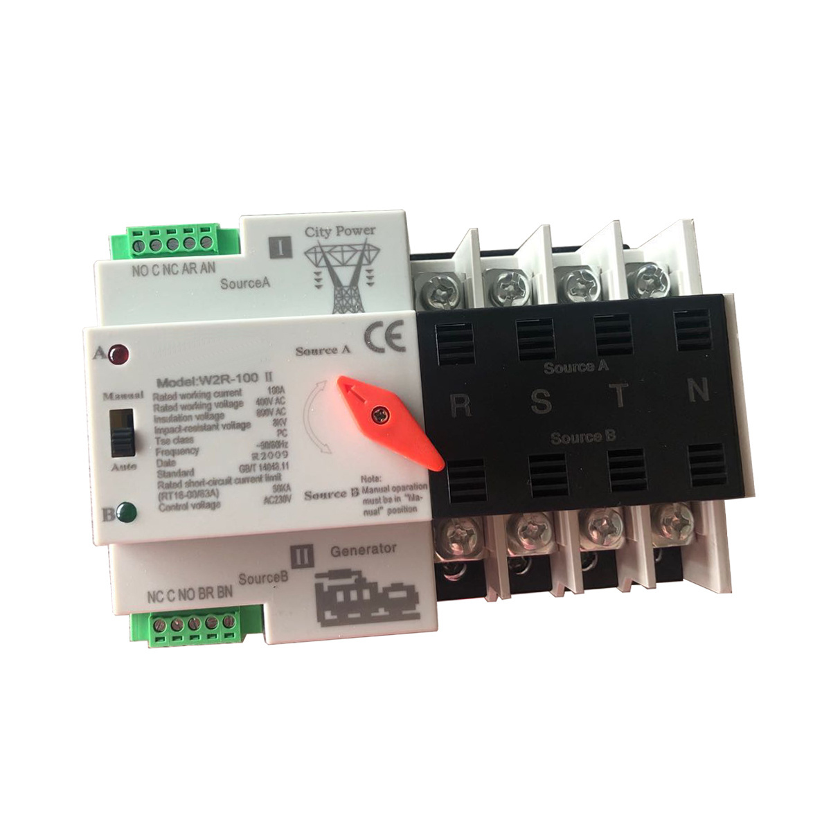 ATS controller automatic transfer switch 220v transfer switch Manual-automatic dual power transfer switch