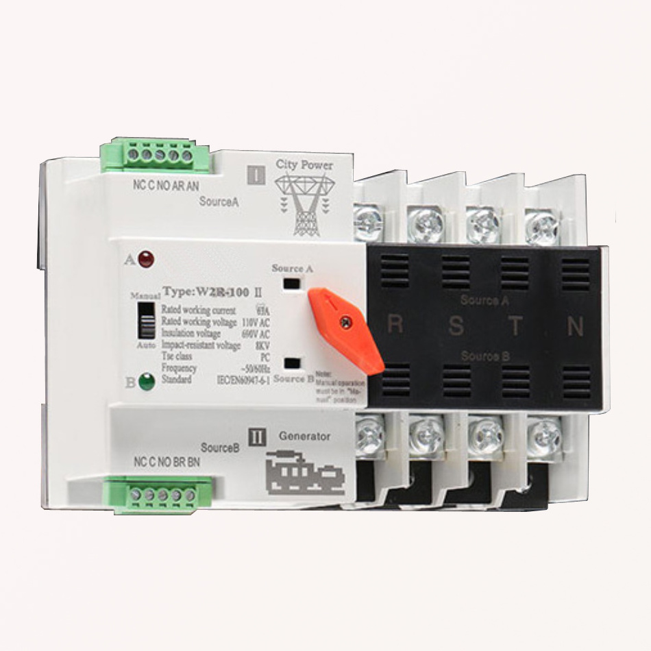 ATS controller automatic transfer switch 220v transfer switch Manual-automatic dual power transfer switch