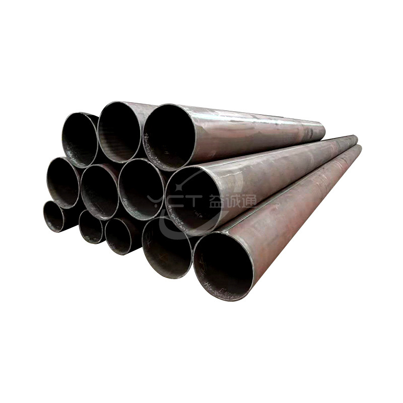 Hot Sell Large schedule MS tube 40 ASTM A53 Gr. B ERW carbon steel pipe used for oil and gas pipeline