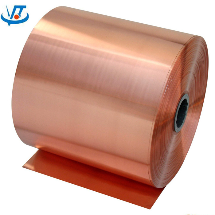 C1100 C1200 C1220 Red pure copper strips 99.9% thickness 0.1mm - 3mm