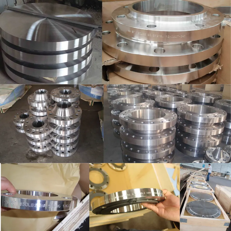 Stainless Steel Flange WP304 316L Wholesale Pipe Fitting Stainless Steel Flange