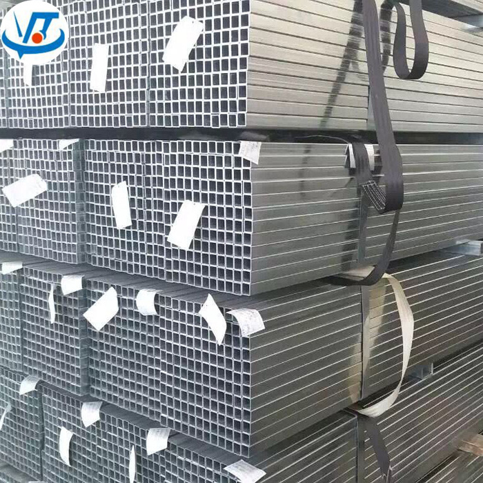 balcony railing iron galvanized square hollow steel pipe tube