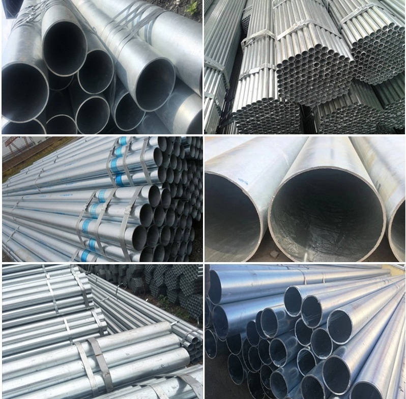 1 1/2'' galvanized steel round pipe 3.5mm Plain End price philippines