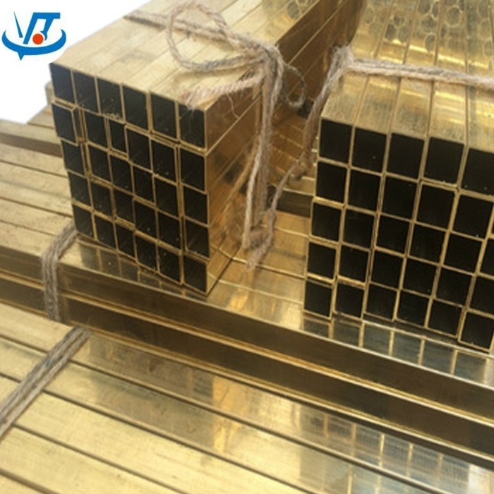 copper pipe C1220 C1200 rectangular copper tube size and price