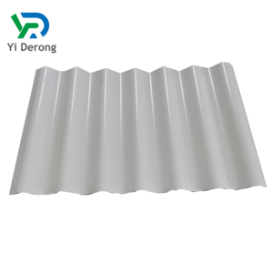 Roof thin corrugated steel plate, color coated steel plate, RAL color cold pressed corrugated plate