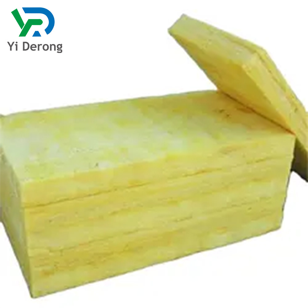 High density mineral wool, flame retardant insulation glass wool board,