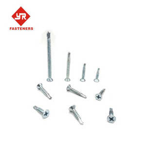 CSK hex head patta wafer head self drilling concrete screws with factory prices