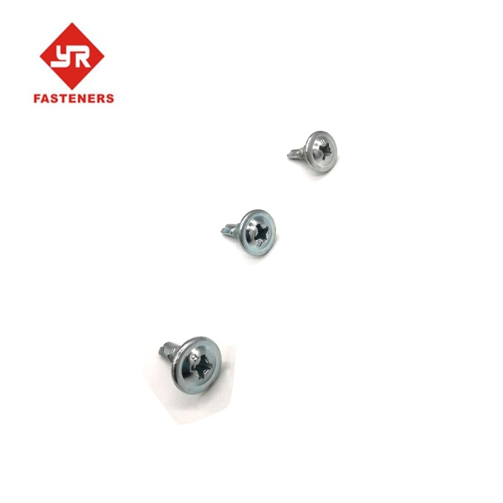 CSK hex head patta wafer head self drilling concrete screws with factory prices