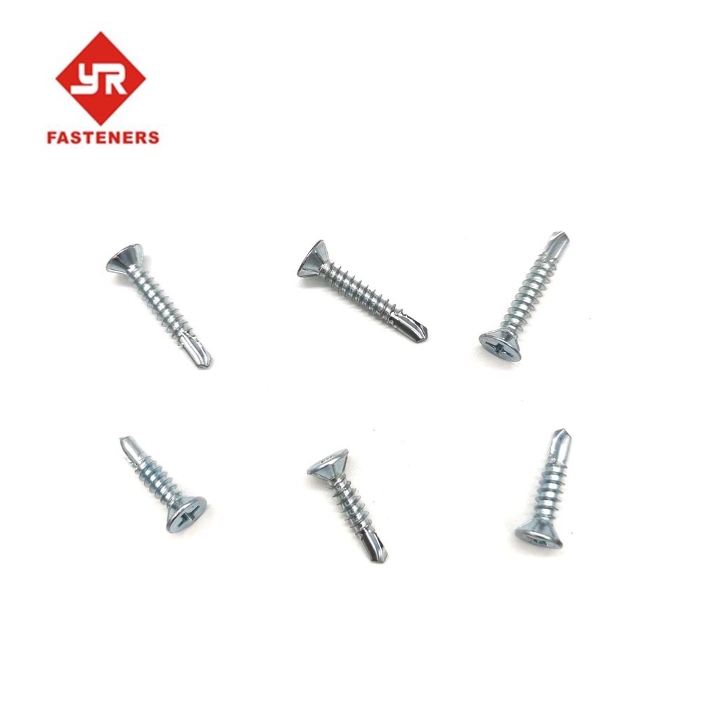 CSK hex head patta wafer head self drilling concrete screws with factory prices