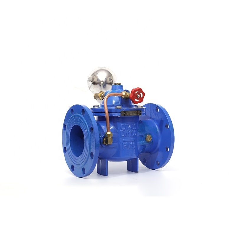 Flange Float Ball Valve One-Way Ductile Iron Flow Control Water Valve Remote Control Float Ball Valve