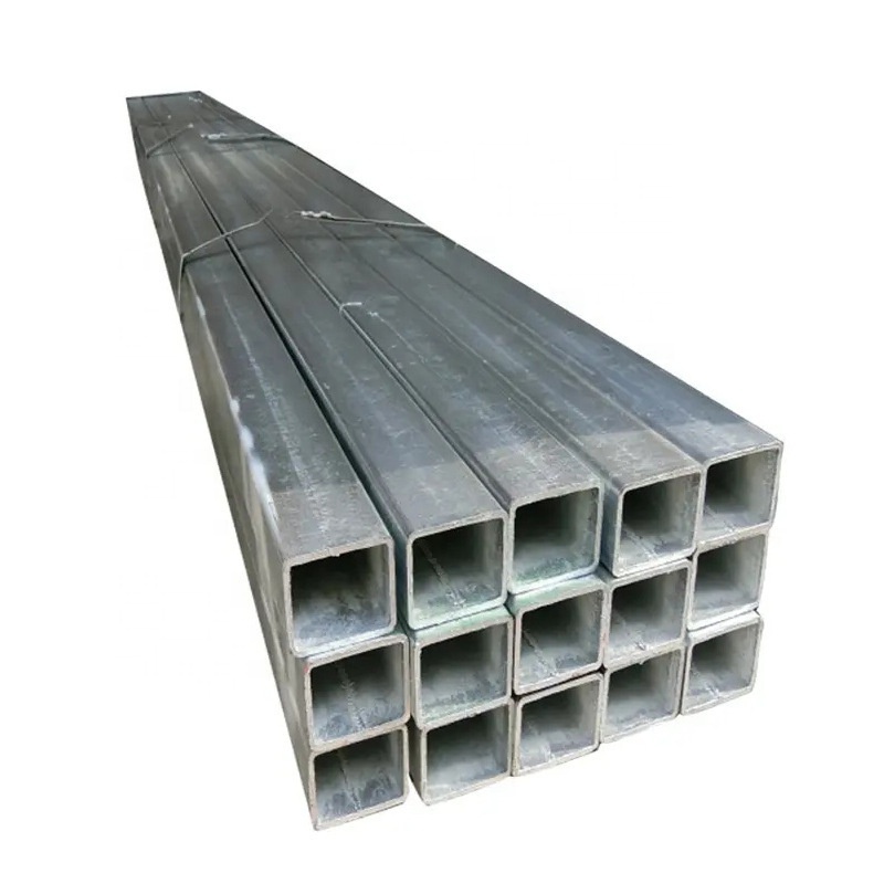 Hot Selling GI Square Pipe Price 20x20 45x45 50x50 75x75 Tube Square Pipe