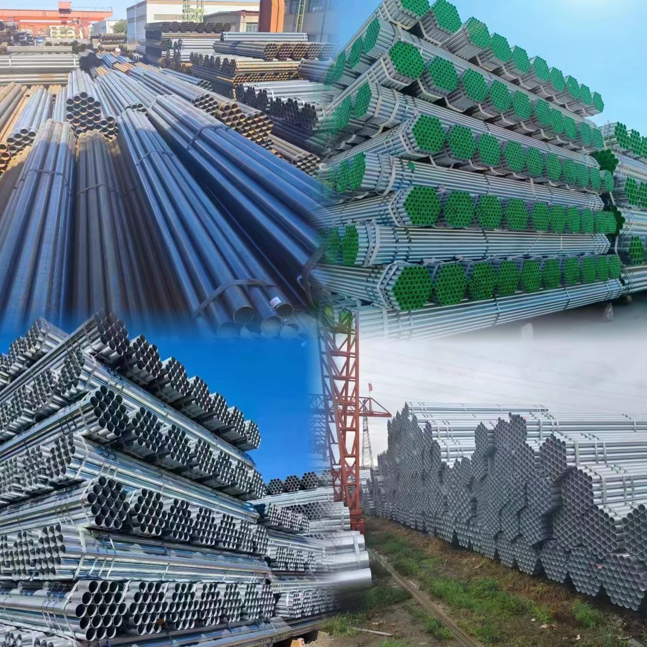 ASTM A53 Gr.b seamless galvanized steel pipe cold rolled precision  galvanized round steel pipe